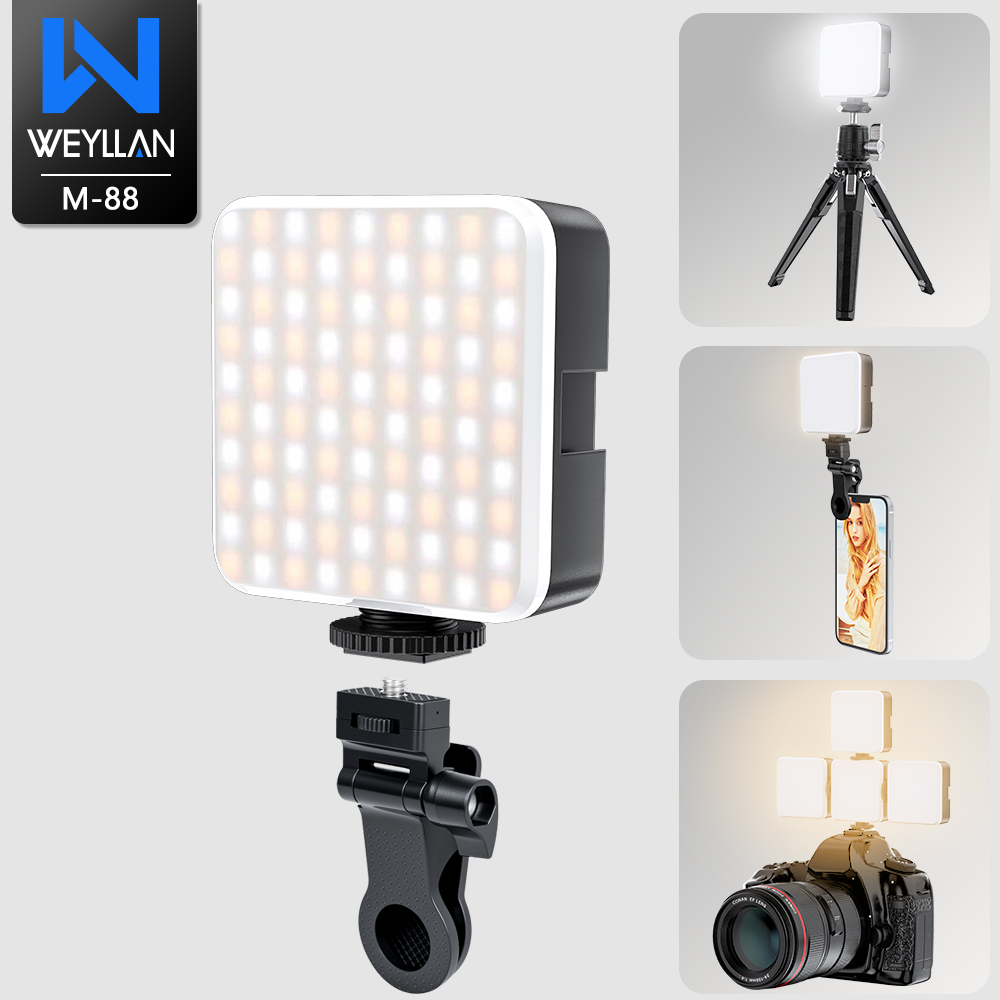Photography Lighting Brands - Weyllan M-88 2000mah led luz de