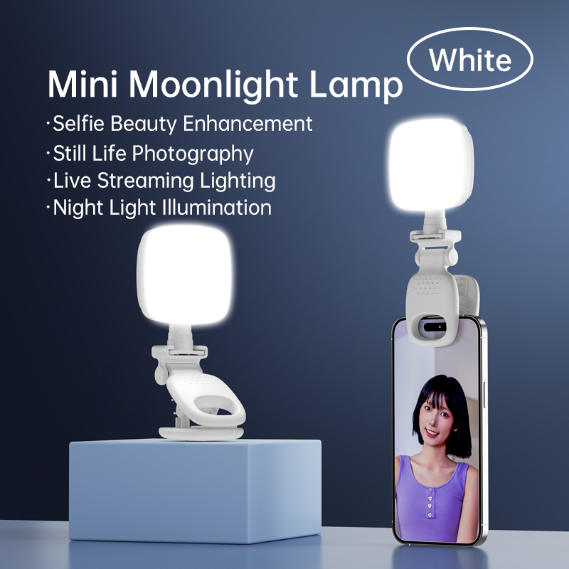 Photography Lighting Description - Portátil led selfie luz câmera mini