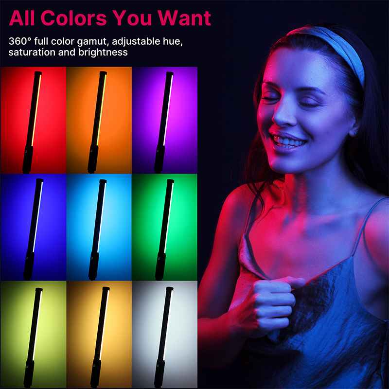 Ulanzi VL119 portátil RGB colo - Photography Lighting Handheld avaliação e preço