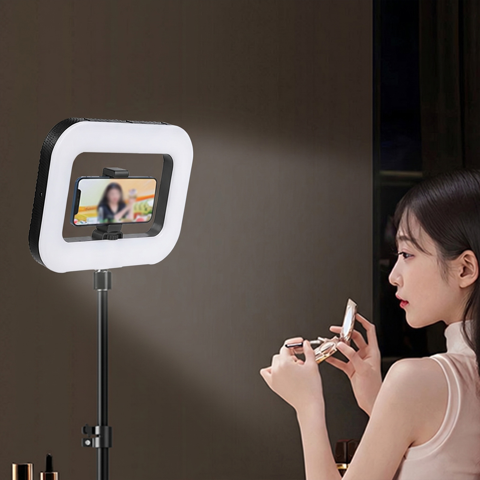 Luz de selfie portátil, multif - Photography Lighting Handheld avaliação e preço